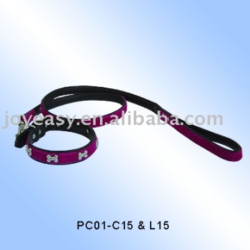 Pet Collar/Leash Set