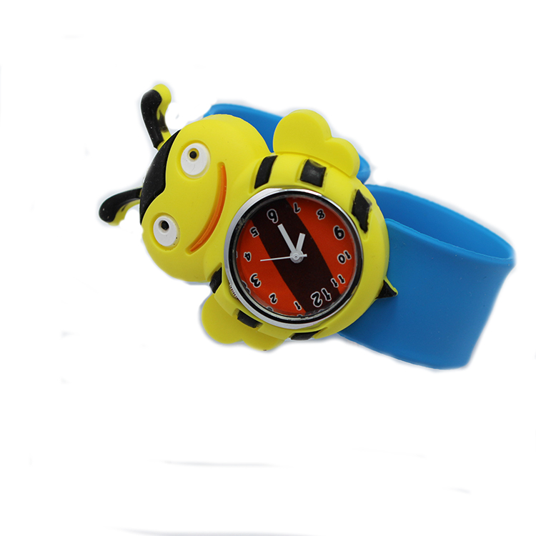 power silicone digital slap watch