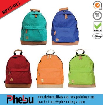 2015 spring colour fashion practical polyester backpack(BP15-017)