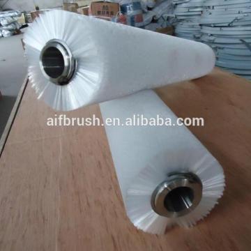 Delivery fast White soft nylon bristle Rolling Cylinders Brush with good quality