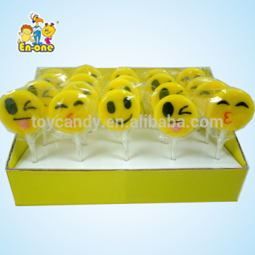 10g Cartoon smile face pop