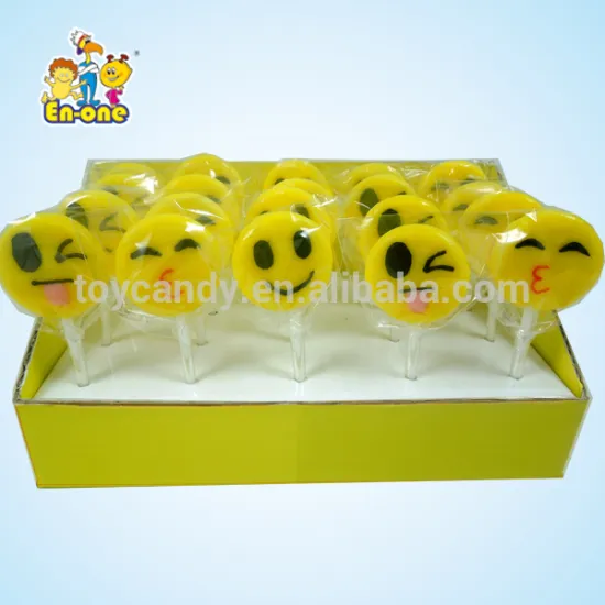 10g Cartoon smile face pop