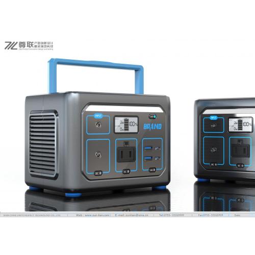 Outdoor Power Station Design Development