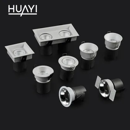 HUAYI China Suppliers Recessed Mounted LED Spotlights