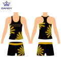 Custom college cheer workout costume