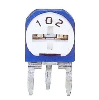 10-Click Detent Potentiometer" 

This title encapsulates the key elements of the description, highlighting the specific type and number of clicks. However, if the exact number is not critical, "Click Detent Potentiometer" would also work well.