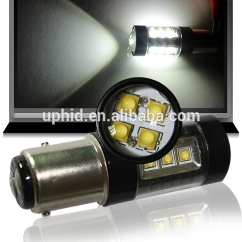 1x 80w OSRAM1156/BA15S/382 BRIGHTEST car led lamp WHITE CANBUS REVERSE/FOG/DRL BULB