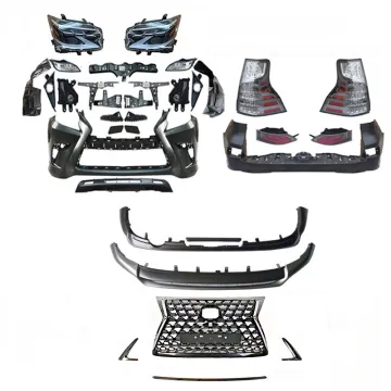 Car Accessories Front and Rear Bumpers for Lexus GX460 2010-2013 Upgraded to 2021 Model