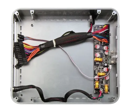 3.5mm Aluminum Alloy Mini Computer Cabinets Low Power Consumption