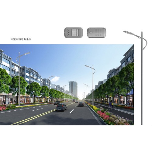 Polygonal Round Octagonal light pole steel pole