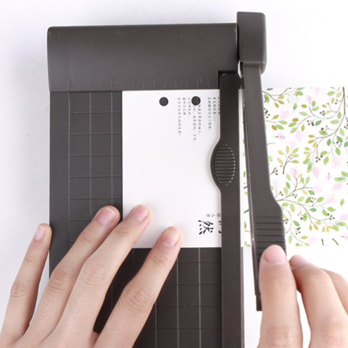 1-6 Inch Photo Paper Guillotine Built-In Ruler Paper Cutter Office Stationery Cutting Tools Portable A5 Paper Trimmer