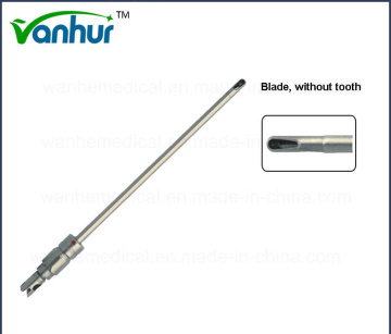 Lama per pialla artroscopica senza dente