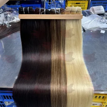 Bulk Unprocessed Vietnamese Raw Hair Bundle Vendors Offering Double Drawn Weft Burmese Curly Human Hair Extensions – Hot Sale