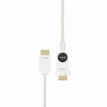 Swivel-H HDMI A to A Connector, Supports All High Resolution, Up to 1,080 Pixels