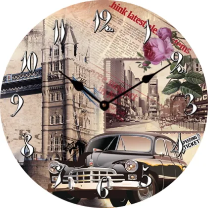 London Landscape Souvenir Wall Clock