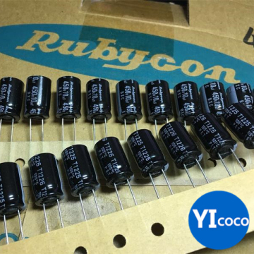 Fever Audio In-line Electrolytic Capacitor Rubycon BXC 10uF 450V - 100% New