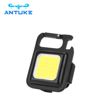 Portable Rechargeable Mini LED Flashlight and Keychain for Outdoor Camping