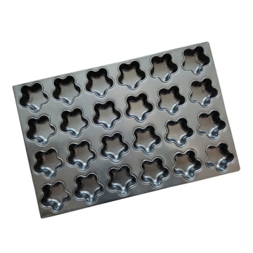 Großhandel ohne Stick schwarzer Kohlenstoffstahl-Backschalen und Kuchenpfannen zum Backen