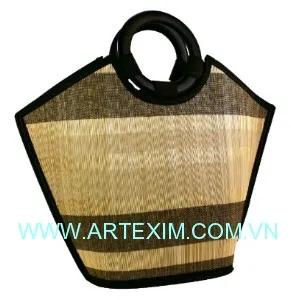 Eco-friendly Bamboo Handbag, Seagrass handbag, Jute Handbag, Rattan Handbag, handmade handbag, Fashion Handbag Bag