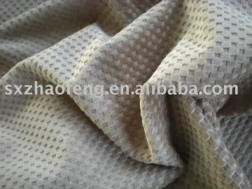 woven twill 100% cotton jacquard velveteen fabric for sofa cover cloth