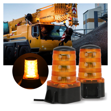 24V LED Car Roof Flash Beacon Light for Crane Machines