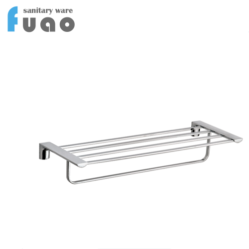 FUAO Easy to install bathroom accessory wall shelves