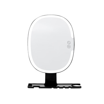 Round Wall-Mounted Single-Sided LED Lighting Bathroom Vanity Mirror for Cosmetics