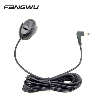 Mini 3.5mm Wired Paste Type External Microphone for Car Audio, Suitable for DVD Radio and Stereo Speaker