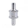 One Way Fuel Non Return Check Valve Aluminum