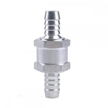 One Way Fuel Non Return Check Valve Aluminum