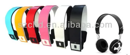 2015 hottest colorful slim plastic cheap wireless/bluetooth studio headphones