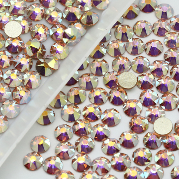 WHATSTONE 81Kinds Color 2088 16 Cut Facets Light Peach AB Non-Hotfix Glass Nail Star Strass Rhinestones: Accessory Decorations for Clothing and Crafts