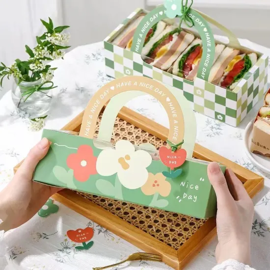 Cute printed packaging bag