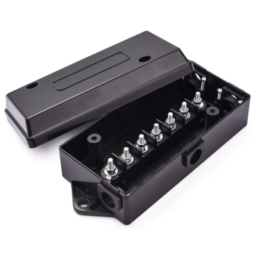 Waterproof Electrical Wire Connector 7 Gang Harness Junction Box for Camper RV Caravans