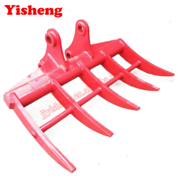 excavator root rake for bobcat kubota volvo hitachi cat doosan daewoo hyundai sumitomo kobelco excavator rake