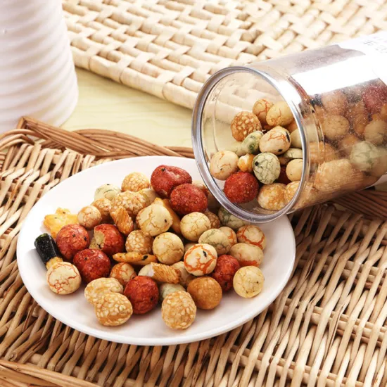 chili/BBQ/cheese/tomato/garlic/wasabi flavor coated peanuts