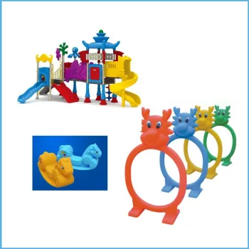 2015 aluminum rotational mould for kids outdoor playground equipment