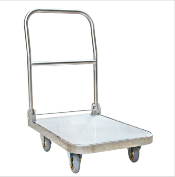 Stainless Steel Heavy Loading Platform Hand Trolley Cart