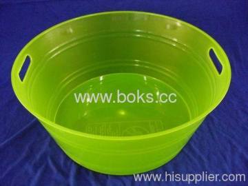 Green Plastic Big Ice Buckets 