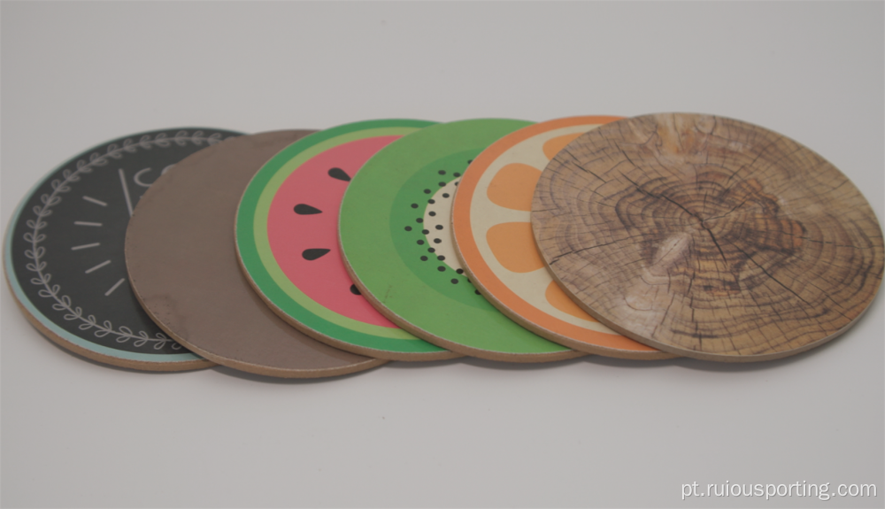 NOVO Design personalizado 5 painéis Caps Placemats