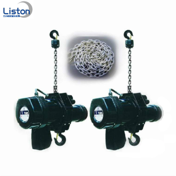Durable motor 2000kg black stage electric chain hoist
