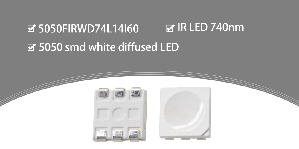 5050FIRWD74L14I60 740nm LED Chip