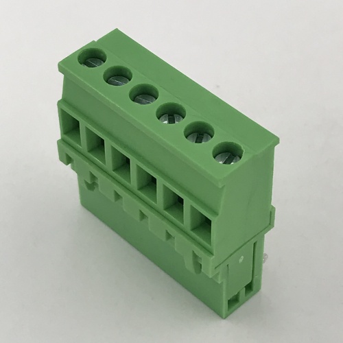 5.08MM pitch Vertical angle PCB pluggable terminal block