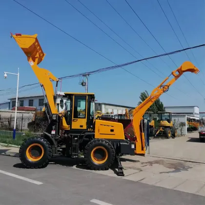 SDJG Multifunction Two-Head Busy Excavation Loader