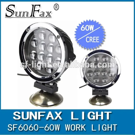 New Novelty Product 7inch Round 60W C REE Led Work Light, 4WD Truck 60W Led driving Work Light