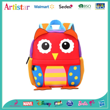 Owl animal modelling backpack