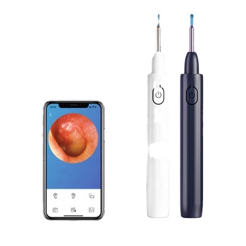 2023 New Portable Plastic Ear Cleaner with LED Light and Wi-Fi Mobile Connection