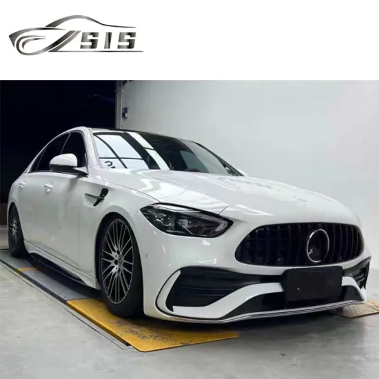 2022-2024 W206 C-Class Bodykit - Front Bumper, Fender Flares, Side Skirts (Plastic Material)
