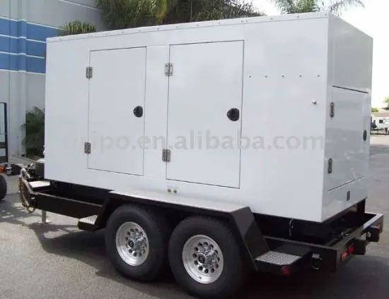 Shangchai 60HZ,1800rmp, 127/220V trailer power generator with worldwide maintain service