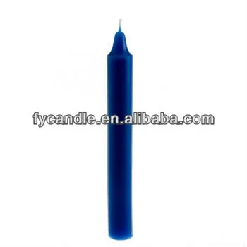 blue thanking gift candle